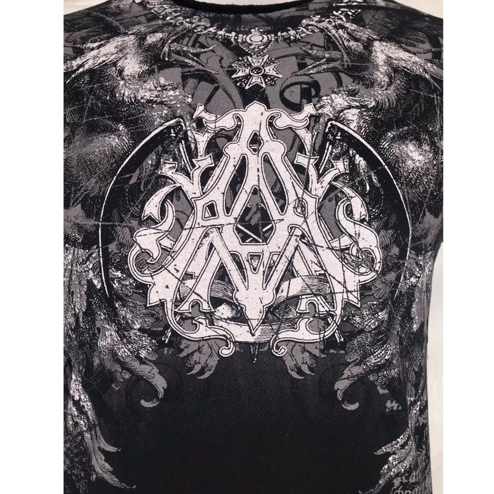 ARCHAIC by AFFLICTION Mens T-Shirt FURANCE - Picture 6 of 7